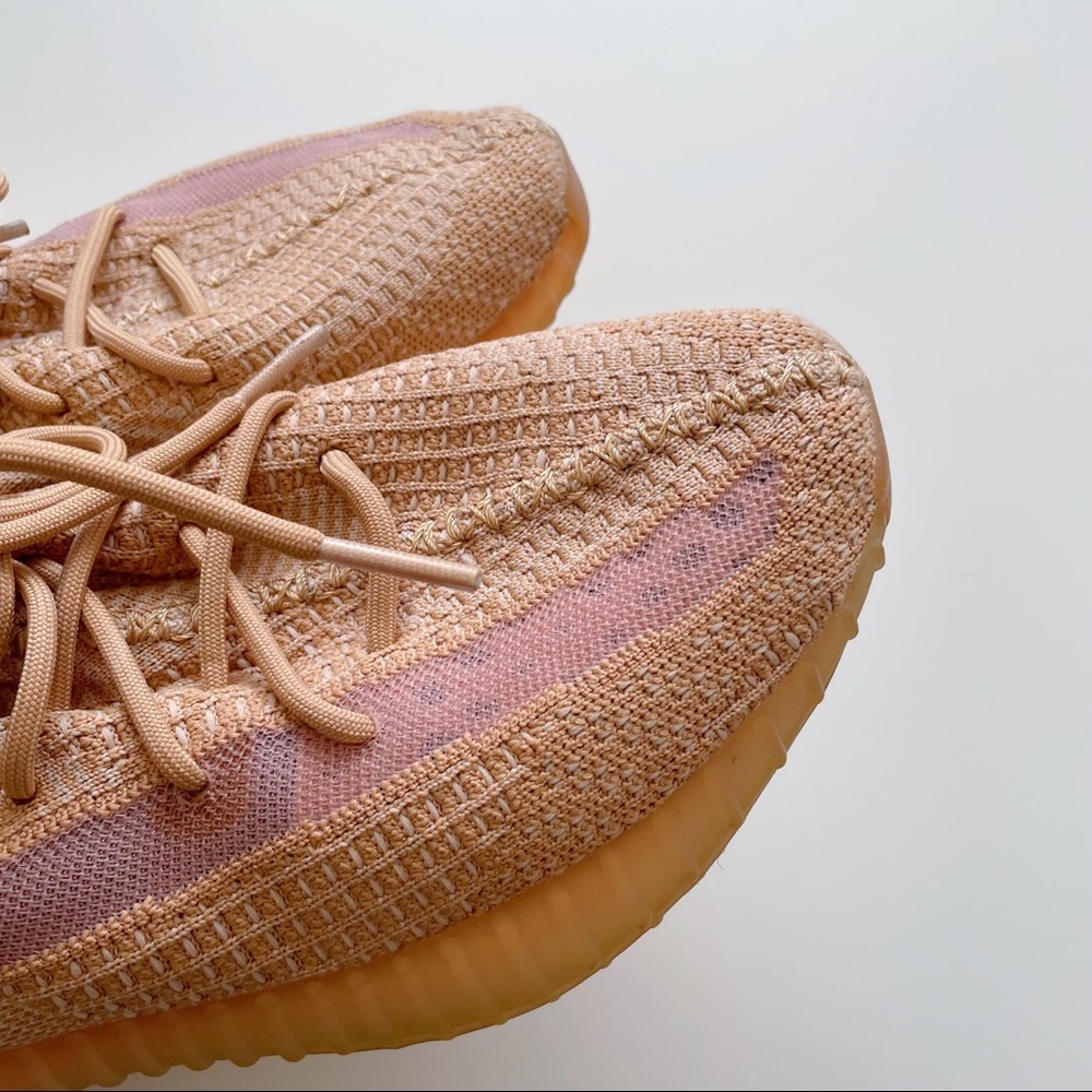 Adidas • Yeezy Boost 350 V2 Clay Sneakers - Picture 4 of 12
